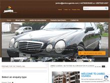 Tablet Screenshot of jambouganda.com